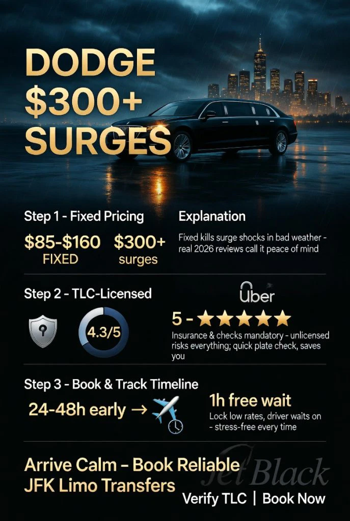 JFK Limo Transfers Reviews 2026: The Brutal Truth Travelers Won't Tell You (Ultimate Survival Guide) 3 Infographic jfk limo transfers reviews 2026