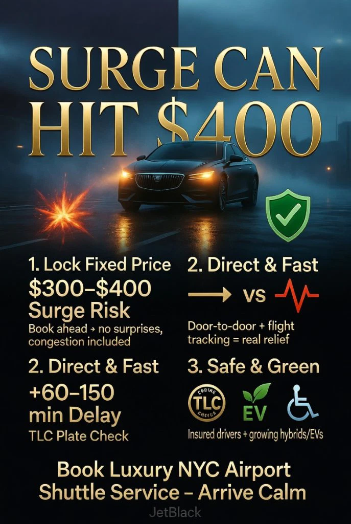 Luxury NYC Airport Shuttle Service in 2026: The One Choice That Actually Feels Worth It After a Red-Eye 3 Infographic luxury nyc airport shuttle service
