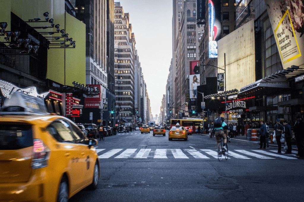Q. How long does the bus journey take from Philadelphia to New York City?