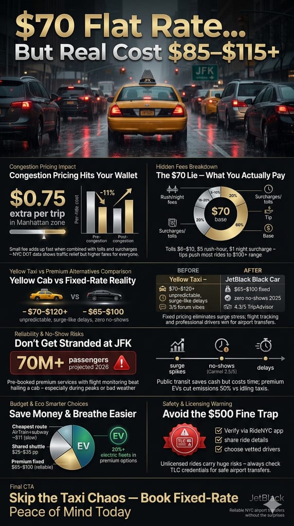 infographic how much is a taxi to jfk