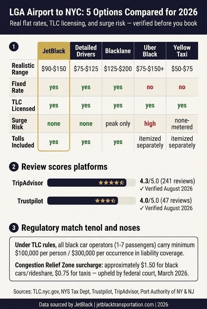 LGA Airport to NYC: 7 Honest Facts and Real 2026 Prices 2 LGA Airport to NYC: 7 Honest Facts and Real 2026 Prices 1