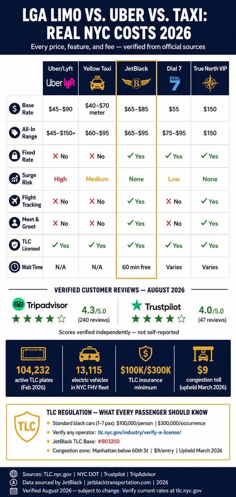 INFOGRAPHIC
lga limo
