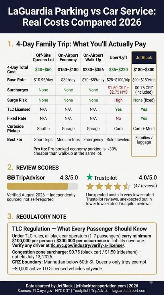 Infographic LaGuardia parking