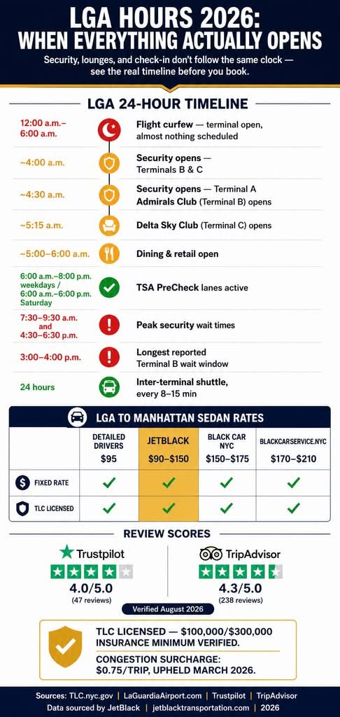 INFOGRAPHIC
 lga hours