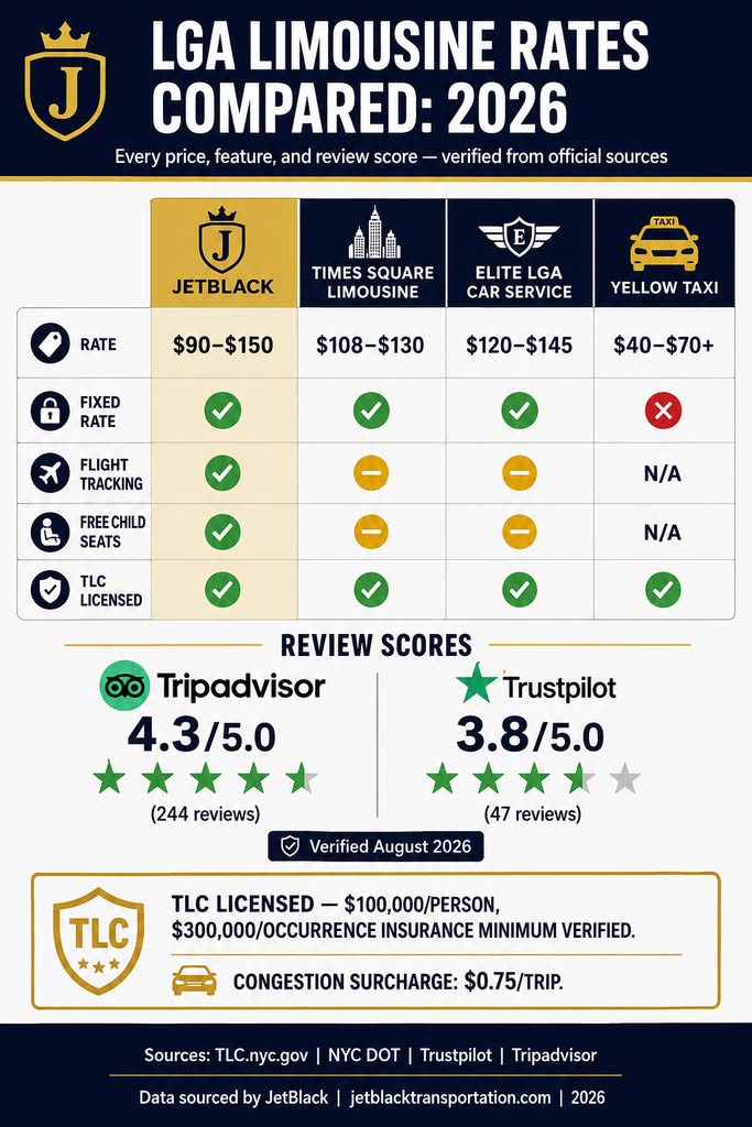 INFOGRAPHIC
lga limousine